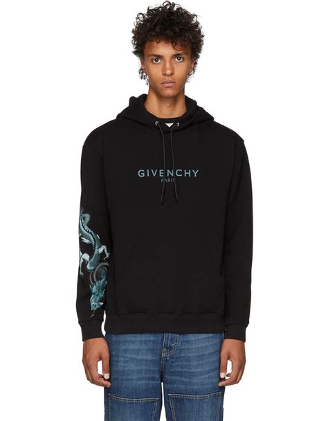 Givenchy Capricorn Dragon Slim Fit Graphic Print Sweatshirt